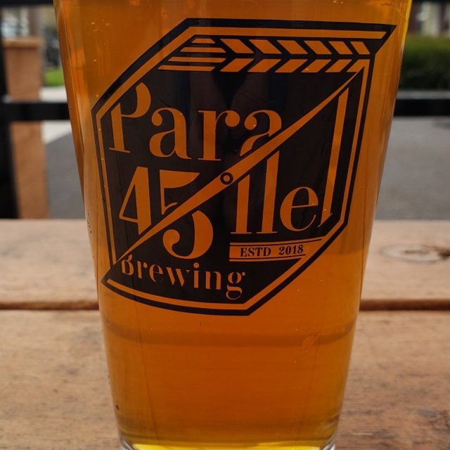 Parallel 45 Brewing glass of beer