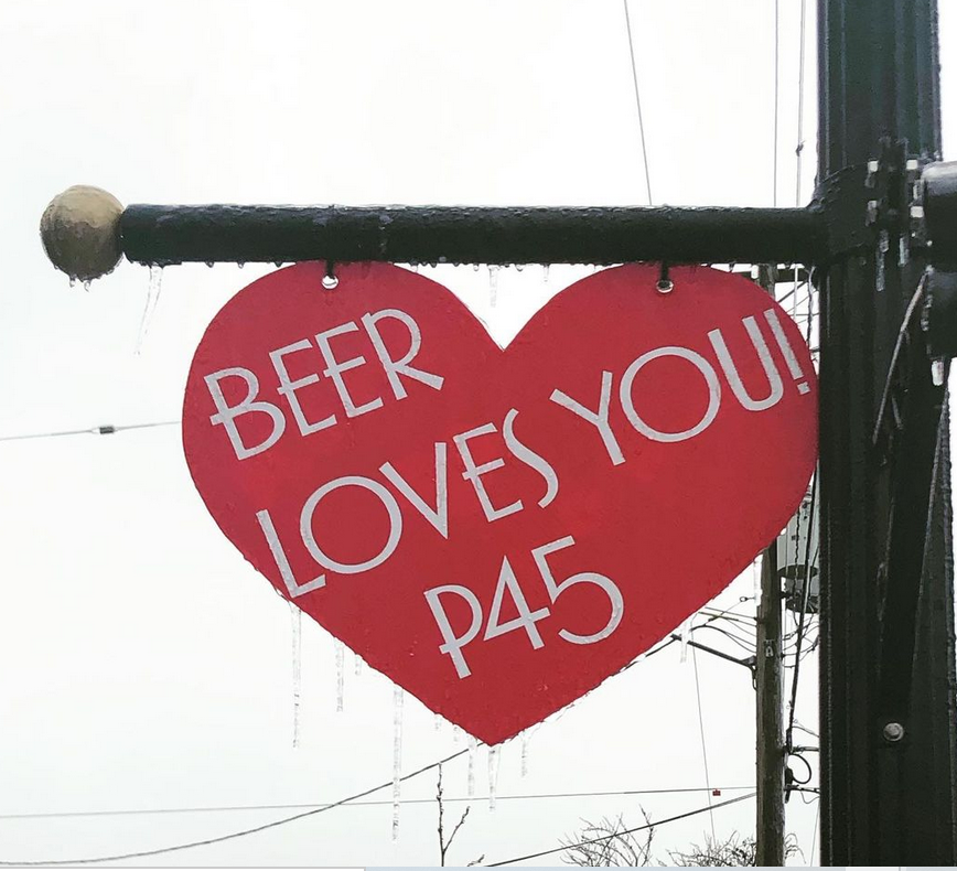 Parallel 45 Brewing Walk of Hearts