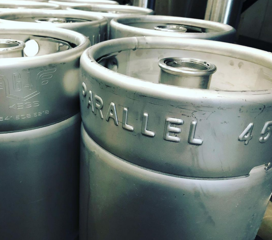 Parallel 45 Brewing Kegs