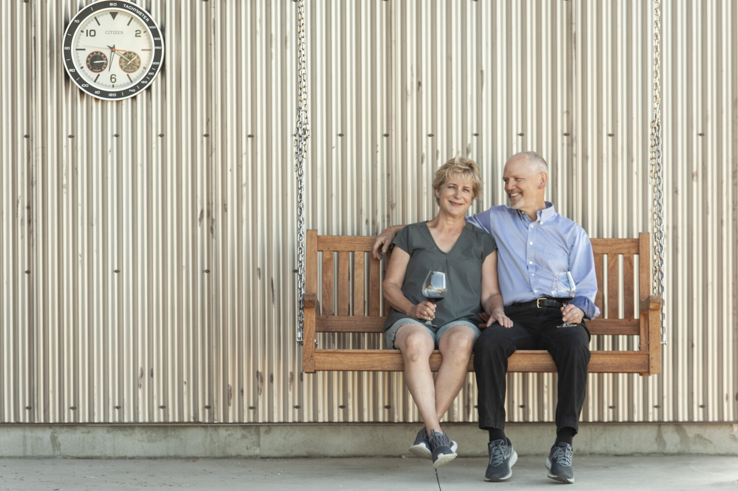 Karen with husband and co-founder, Joe Allan