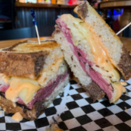 Chase Bar and Grill Reuben sandwich