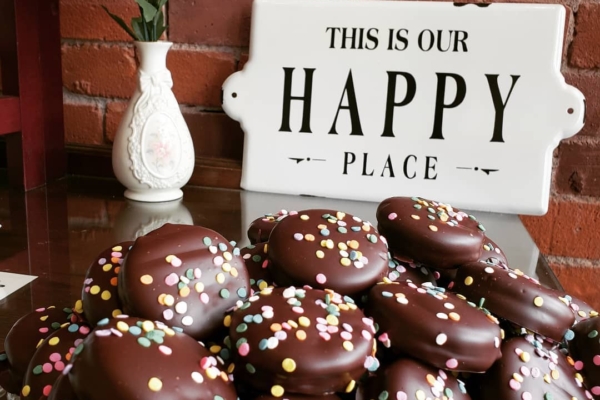 Melting Pot Candy Shop chocolate covered cookies